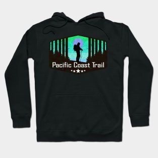 Pacific Coast Trail California Oregon Washington Hiking Hike Hiker Hoodie